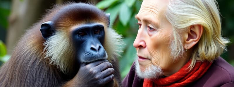 Jane Goodall: Primatology Insights