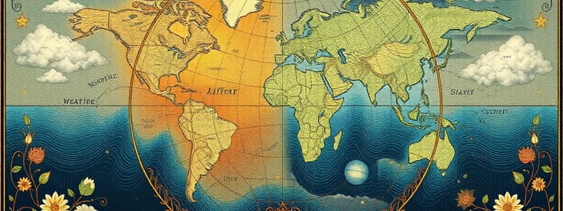 Climat et Météo: Comprendre les Différences