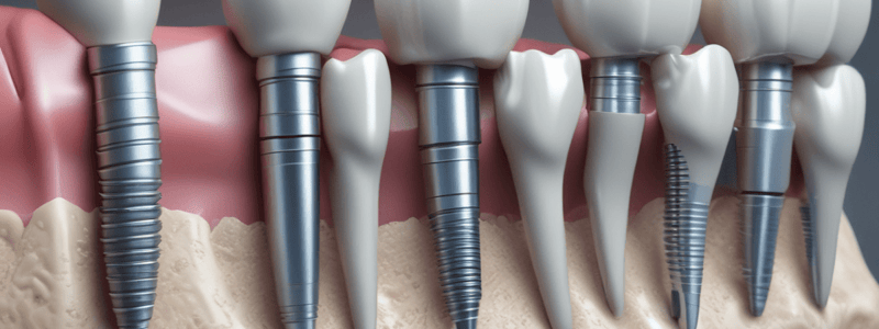 Dental Implant-Abutment Connection