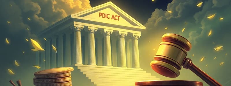 PDIC Act (RA 3591): Protecting Bank Deposits