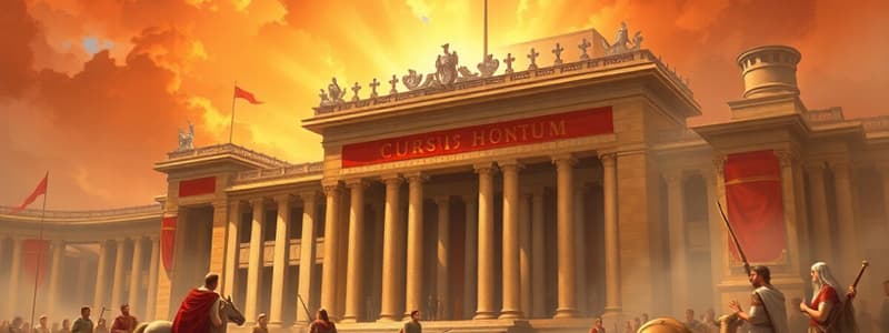 The Cursus Honorum in the Roman Republic