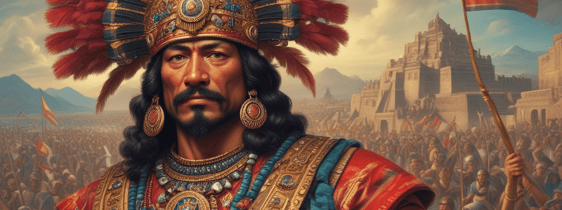 La llegada de Hernán Cortés a Tenochtitlán