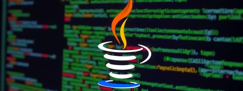 Java Programming Concepts Quiz