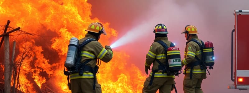 Firefighting Strategies and Risks