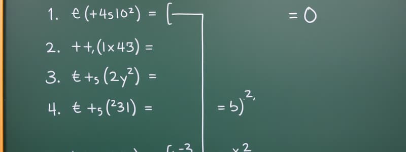 Production and Profit Formulas Flashcards