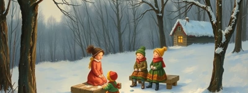 Winterliche Kinderszenen