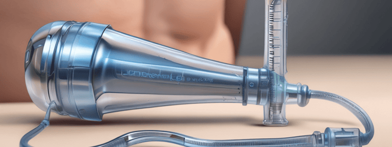 Vacuum Erection Devices for Erectile Dysfunction