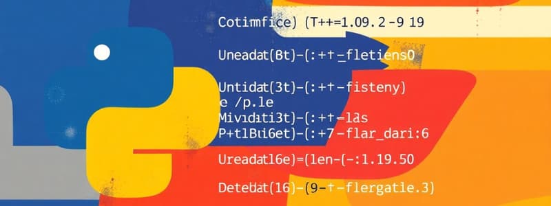 Python Variables and Naming Rules