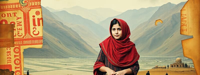 Childhood in Swat Valley by Malala