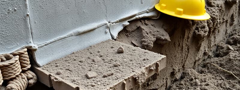 Concrete Fundamentals and Foundation Materials