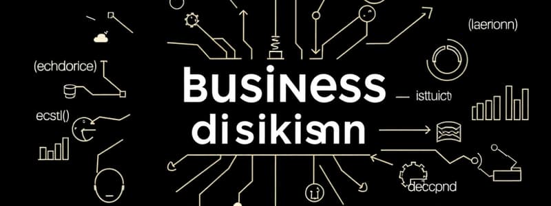 Elicitatie van Business Decisions en Logic