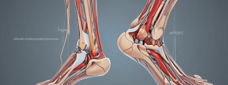 Anatomy of the Ankle and Foot