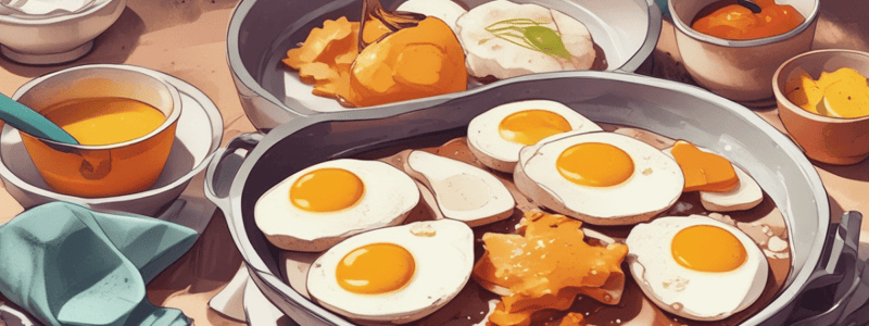 Fried Eggs: Preparation and Serving