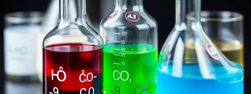 Chemistry Acid-Base Reactions Quiz