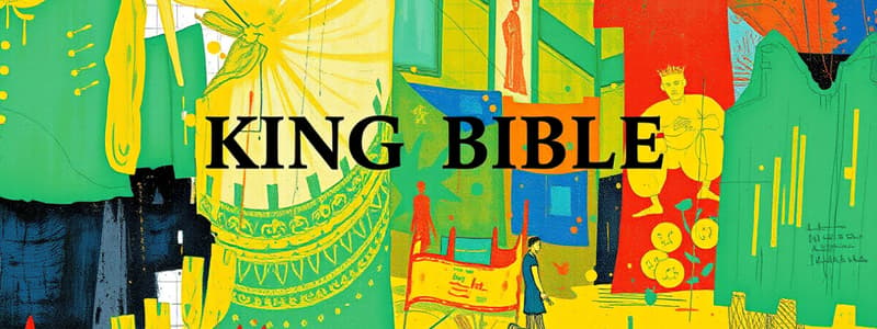 King James Bible Overview