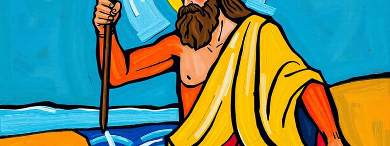 John the Baptist and Jesus' Baptism