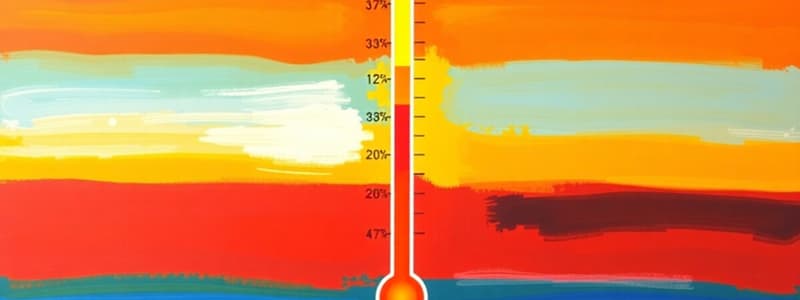 Temperature and Heat Quiz