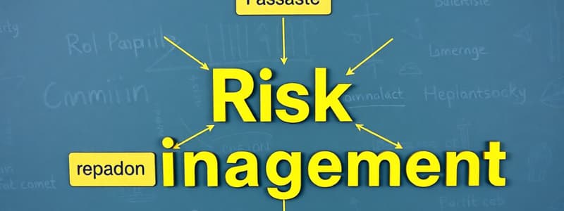 Personal Risk Management Overview