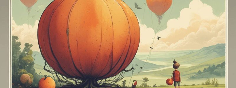 James and the Giant Peach Quiz