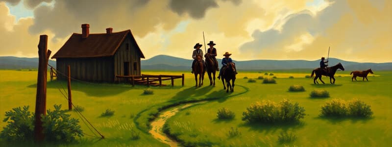 Westward Expansion and Key Legislation