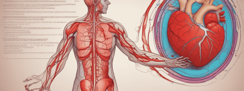 Cardiovascular System: Regulation of Blood Pressure