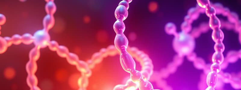 Biology Chapter 5: Biological Molecules