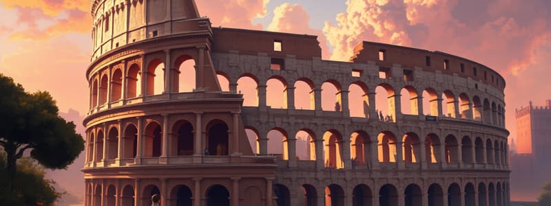 Major Achievements of Ancient Rome Quiz