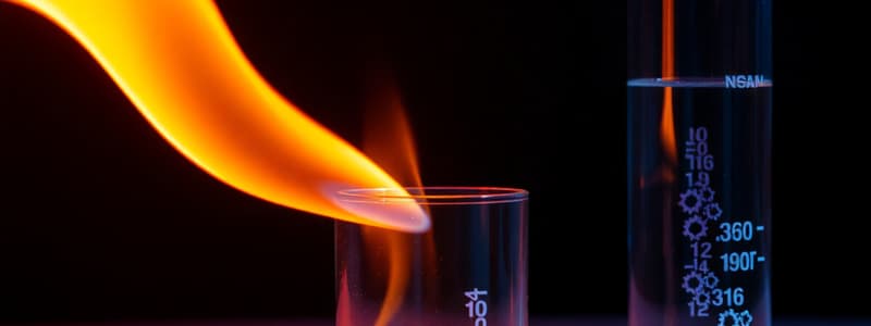 Flame Tests for Metal Ions