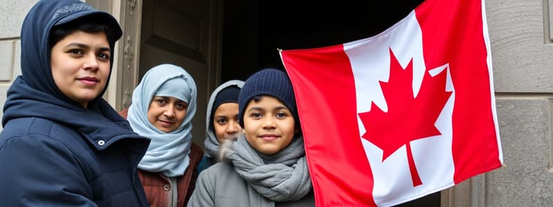 Canadian Immigration History Quiz