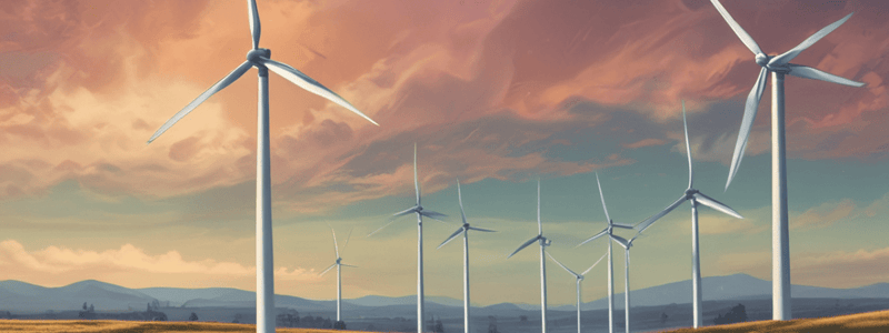 Wind Energy Fundamentals