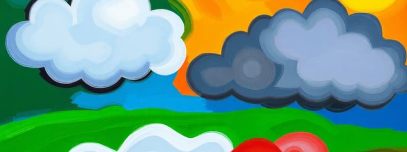 Weather Factors and Cloud Types