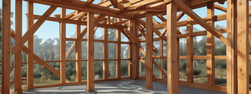 Structural Solutions in Wood Construction