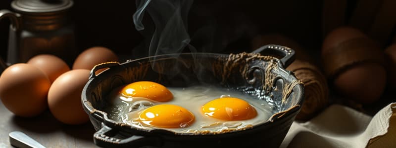 Introduction to Eggs in Cookery