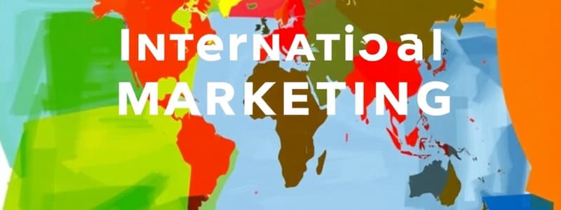 International Marketing Strategies and Risks