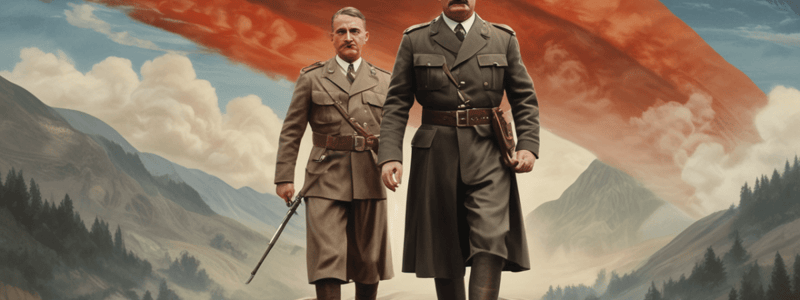 Adolf Hitler y su ascenso al poder en 1933