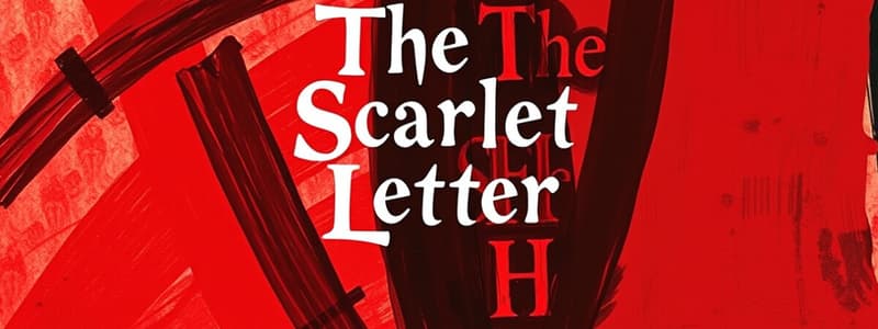 The Scarlet Letter - Chapter 3 Flashcards