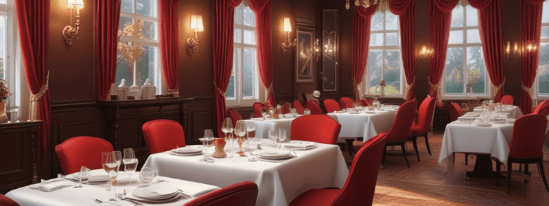 Advanced Dining Room Etiquette Summary & Guidelines