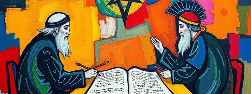 Judaism Beliefs & Practices Quiz