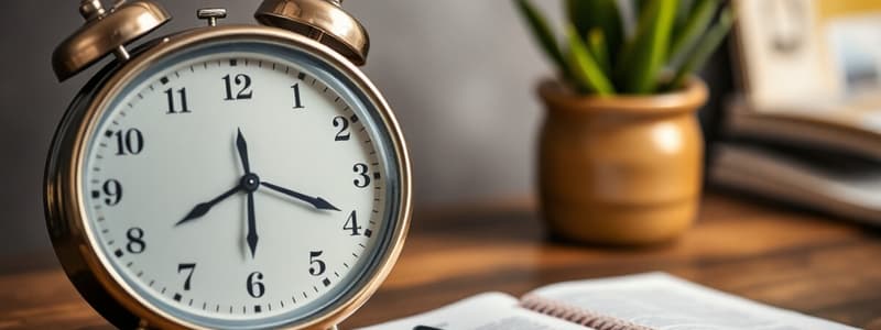 Effective Time Management Overview