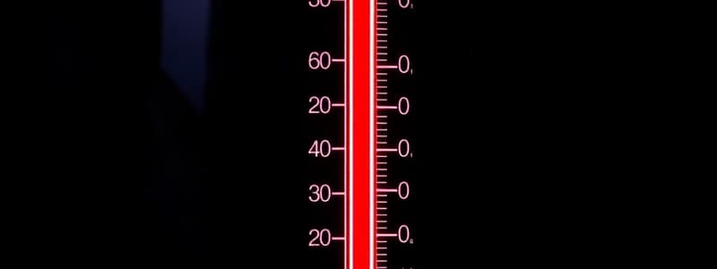 Temperature Conversion Quiz: Kelvin to Fahrenheit