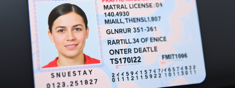 Driver License Rules New York State