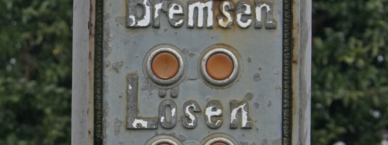 Wagen und Bremsen prüfen: Arten von Bremsproben