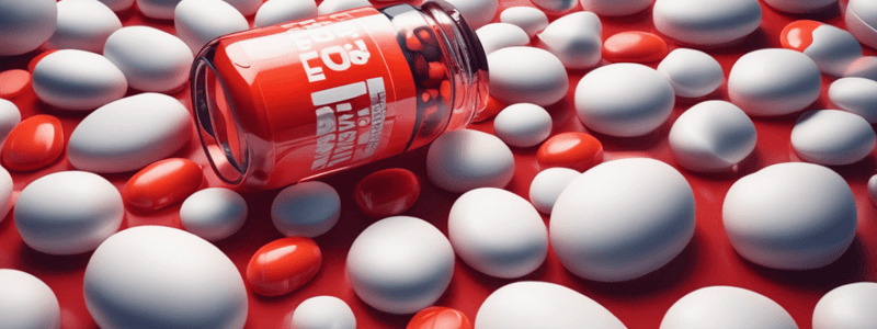 Ibuprofen Dosage and Usage Quiz