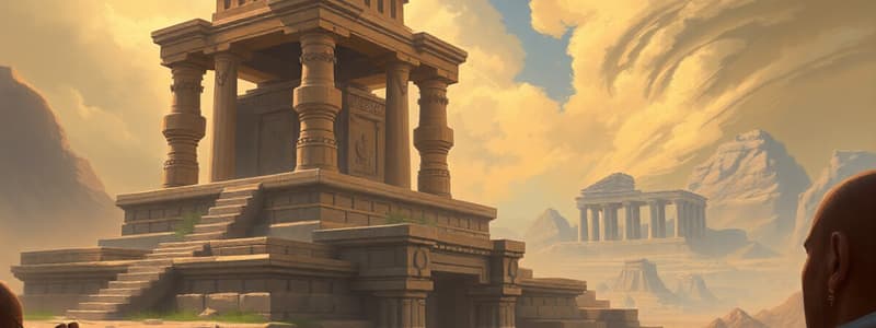 Key Terms in Ancient Civilizations