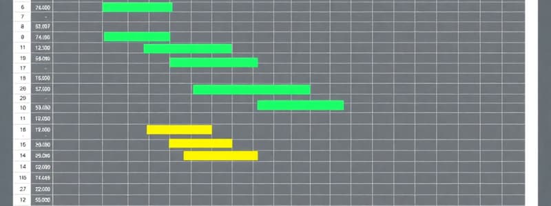 Diagrama de Gantt en Proyectos