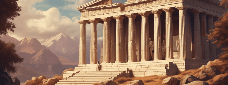 Ancient Greek Temples and Oracles