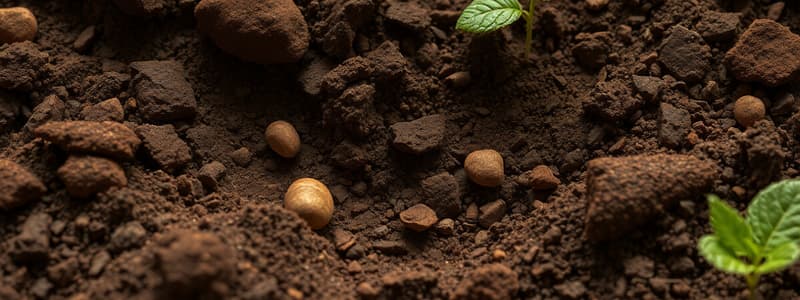 Soil Texture and Classifications