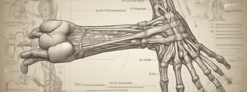 Brachial Plexus Anatomy and Erb's Palsy Quiz