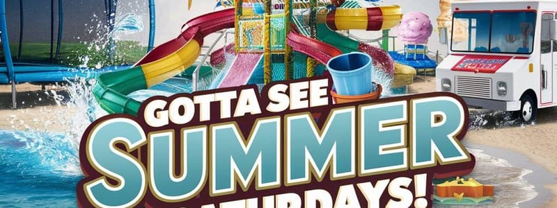 Gotta See Summer Saturdays in Summerfield, Florida