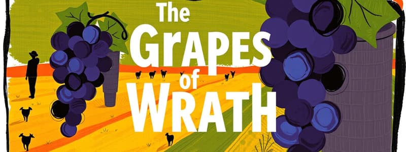 The Grapes of Wrath Chapter 21 Flashcards